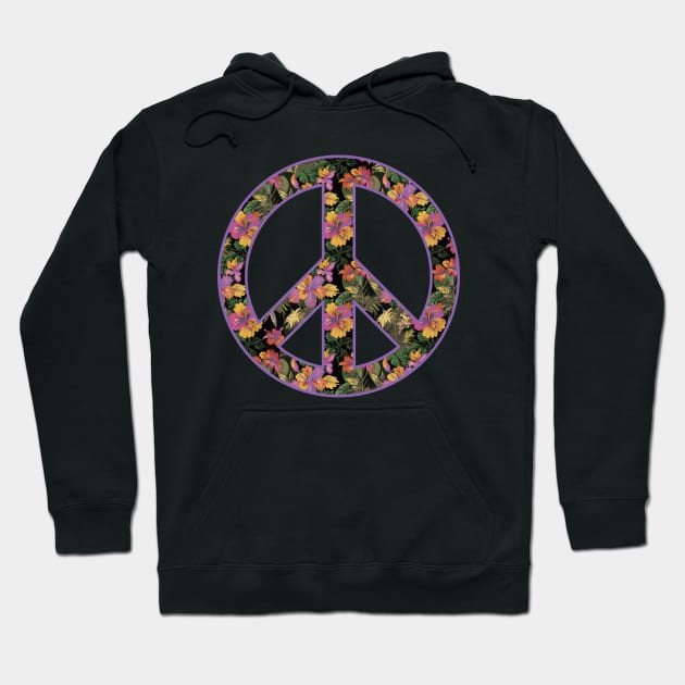 Island Aloha Peace Hoodie by Nina May Design Studio